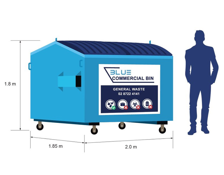 4.5M-Front-Lift-Bin-Blue-Commercial-Bin-V2 4.5m front lift bin